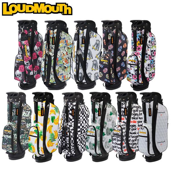 LOUDMOUTH ラウドマウス LM-CB0027 キャディバッグ 9型 【Loud LOUDMOUTH ラウドマウス LM-CB0027 キャディバッグ 9型 【Loud