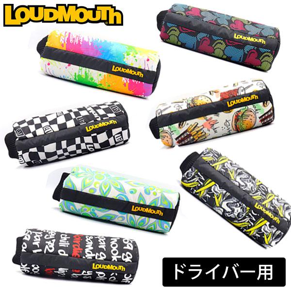 2024年春夏 ラウドマウス ゴルフ ヘッドカバー ドライバー用 メンズ レディース 筒型 LM-HC0019/DR / Loudmouth