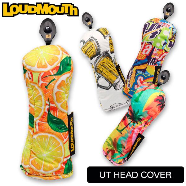 ラウドマウス ゴルフ ヘッドカバー ユーティリティ用 UT メンズ レディース LM-HC0022/UT / Loudmouth