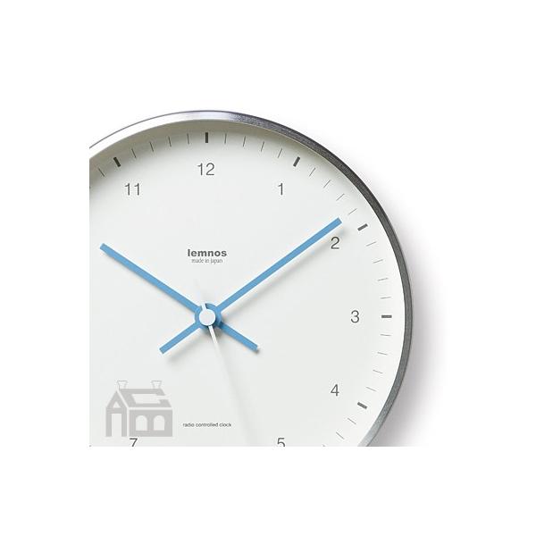 Lemnos MIZUIRO レムノス ミズイロ 電波時計 LC07-06  [掛時計/壁掛け時計/かけ時計/北欧/置時計/置き時計/おき時計/デザイン時計/インテリア時計]