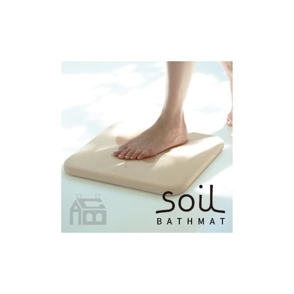 SOIL BATH MAT square ソイル バスマット スクウェア [ 珪藻土/調湿 ]