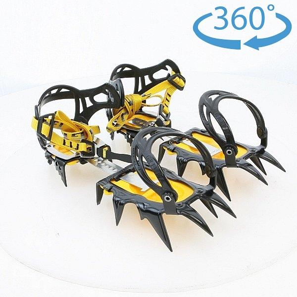 ※スマートフォン版：下記のボタン [商品情報をもっと見る] をクリックして360° 画像を見る。メーカー品番： RAG12NCEF（商品説明）横爪の12本クランポンメイン素材：ニッケルクロムモリブデン鋼アンチボット標準装備重量：964g(ペ...