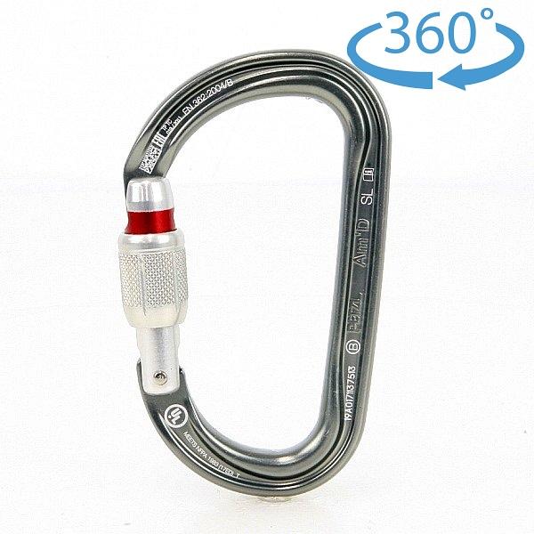 ※スマートフォン版：下記のボタン [商品情報をもっと見る] をクリックして360° 画像を見る。メーカー品番： M34A SL（商品説明）重量　70g破断強度　縦方向:27kN破断強度　オープン:8kN破断強度　横方向:8kNゲート開口幅　...