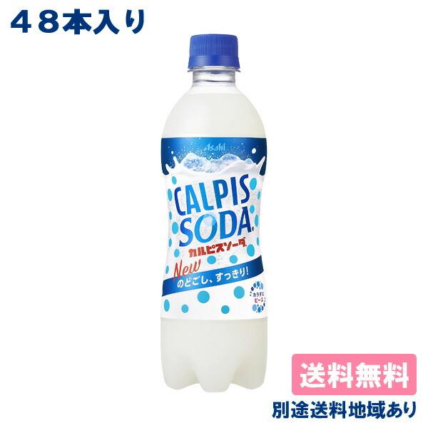 カルピス カルピスソーダ 乳酸菌 500ml X 48本 送料無料 別途送料地域あり24本 X 2ケース アクアライフサービス 通販 Paypayモール