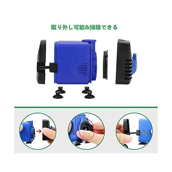 水中ポンプ 小型 静音 水槽循環ポンプ アクアリウム 流れ調節可能 水族館噴水池ポンプ 水サイクル 屋外 池 プ Buyee Buyee Jasa Perwakilan Pembelian Barang Online Di Jepang