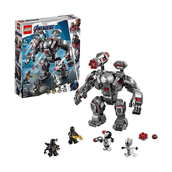lego marvel avengers war machine buster 76124