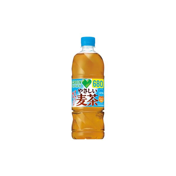 GREEN DA.KA.RA やさしい麦茶 「24本」やさしい麦茶 680ml×24本×1箱