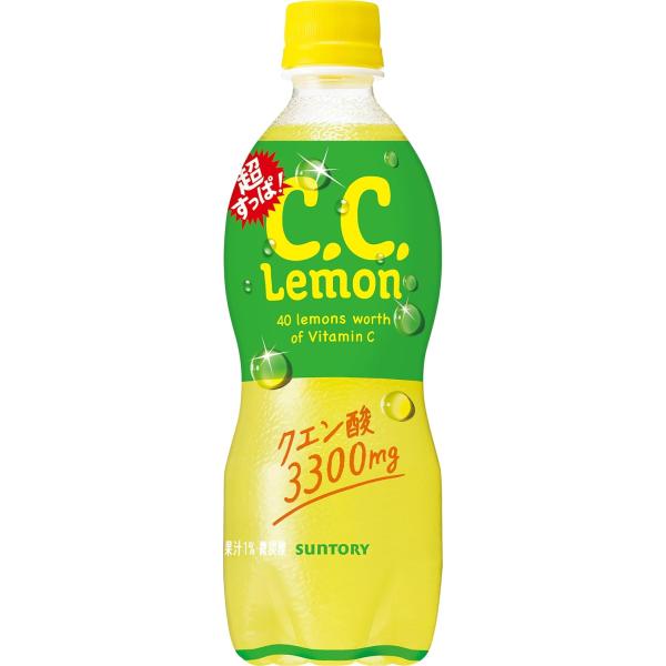 ccレモン C.C.レモン 【訳あり】「24本」 サントリー 超すっぱ CCレモン 500ml