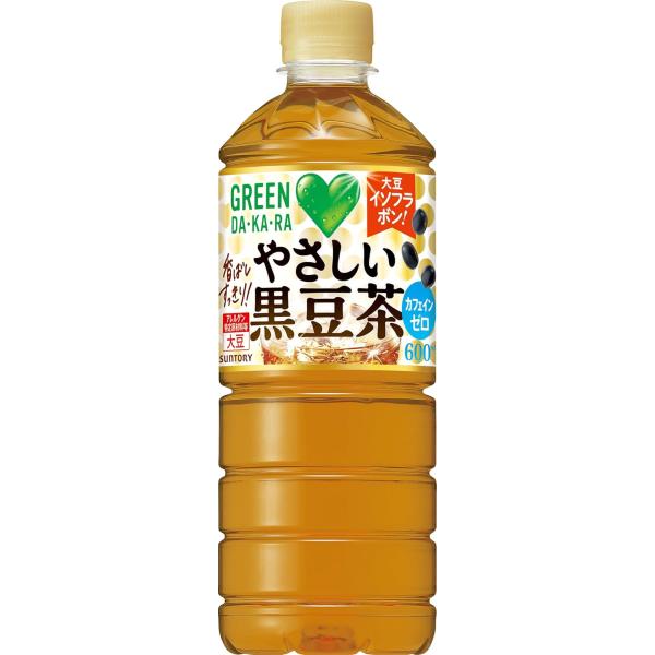 GREEN DA・KA・RA 【セール】「24本」やさしい黒豆茶 600ml×24本×1箱