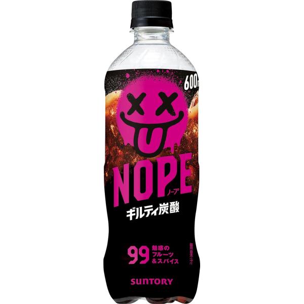 【Gセール】「48本」サントリー NOPE ノープ ギルティ炭酸 600ml ×24本×2箱 サントリー 炭酸飲料