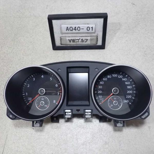 フォルクスワーゲン/VOLKSWAGEN スピードメータークロック非売品 平成22年 フォルクスワーゲン VWゴルフ VI 6 1KCAX 純正