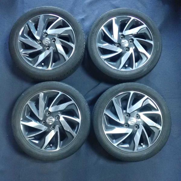 お取引中　傷少なめ スズキスペーシア純正15インチ タイヤオマケ ４本　その2 お取引中 傷少なめ スズキスペーシア純正15インチ タイヤオマケ