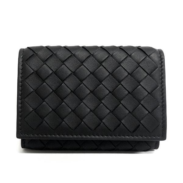 ボッテガヴェネタ 財布 ラムレザー ミニウォレット Bottega V001n 1000 レディース メンズ 三つ折り財布 ブラック V001n 1000 アルターエゴ 通販 Yahoo ショッピング