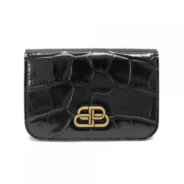 バレンシアガ 財布 BALENCIAGA BBロゴ ミニウォレット 601387