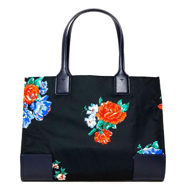新品未使用 トリーバーチ バッグ エラ ミニ プリント トート Tory Burch 966 Ella Printed Mini Tote レディース 花柄 トートバッグ ブラック 966 アルターエゴ 販売ポップ Panamaprobeis Com