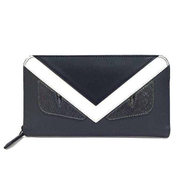 フェンディ 財布 メンズ Fendi バグズ アイ 7m0210 8fj F06hp ラウンドファスナー長財布 モンスター ブラック グレー 7m0210 8fj F06hp アルターエゴ 通販 Yahoo ショッピング