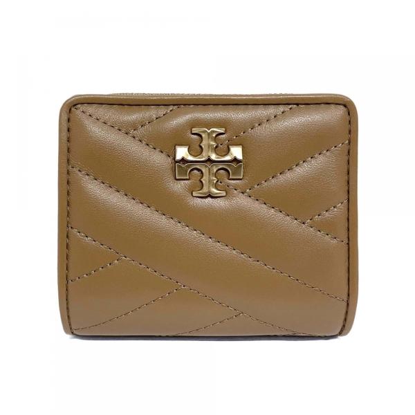 レア！トリーバーチ 折り財布 キラシェブロン ラウンドファスナー バイ