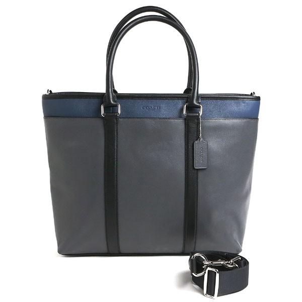 コーチ バッグ メンズ アウトレット Coach F Nimwy レザー 2wayバッグ ペリー ビジネス トート カラーブロック グレー ブルー Buyee Buyee Japanese Proxy Service Buy From Japan Bot Online