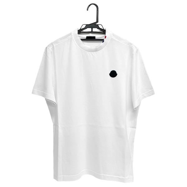 モンクレール Tシャツ MONCLER MAGLIA T-SHIRTS G2 091 8C000 28 829H8 001 メンズ クルーネック  Tシャツ オプティカルホワイト
