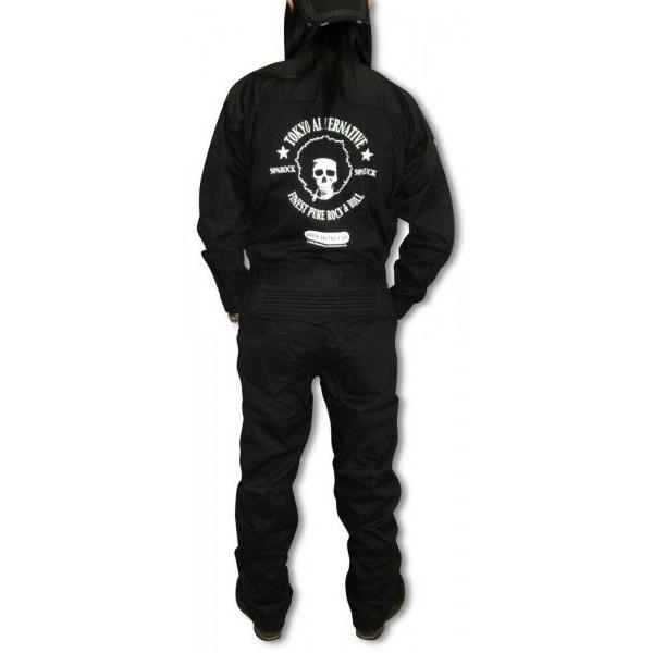 土日も発送】 Tシャツ ドクロ アフロ スカル つなぎ