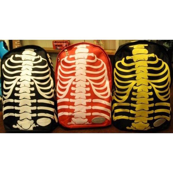 土日も発送】 リュック 骨 ホネ スケルトン バックパック スカル 髑髏