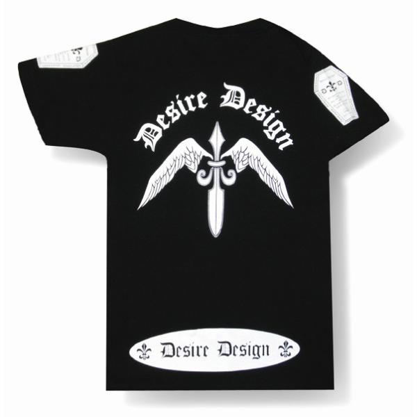 土日も発送】 Tシャツ 翼剣 Wing Sword ゴシック ロック パンク