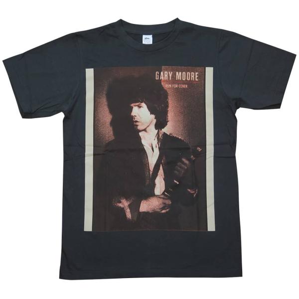 Gary Moore RUN FOR COVER Tシャツ 土日も発送】 Tシャツ ゲイリー・ムーア Gary Moore Run For Cover