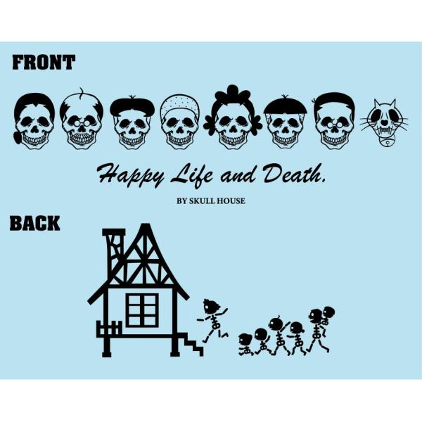 Tシャツ スカル ファミリー ドクロ ライトブルー サザエさん パロディ メンズ レディース Buyee Buyee Japanese Proxy Service Buy From Japan Bot Online