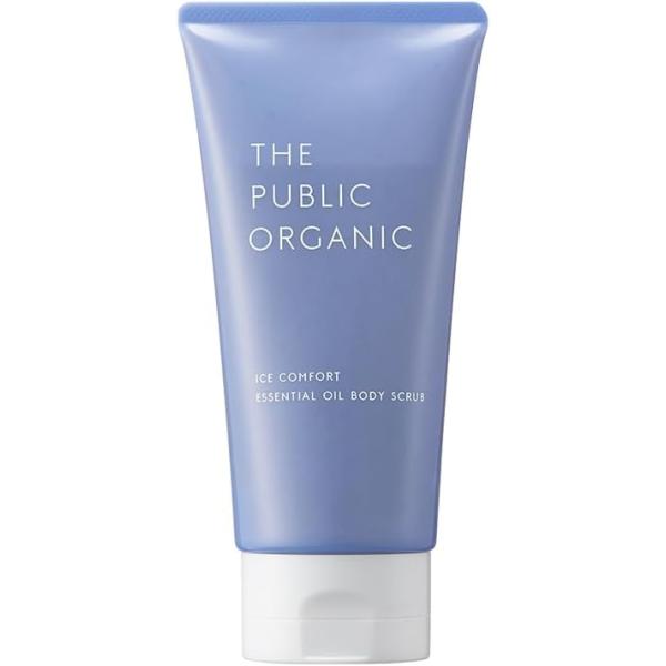 【在庫限り特価】THE PUBLIC ORGANIC アイスコンフォート 精油ボディスクラブ 180g ザ パブリック オーガニック
