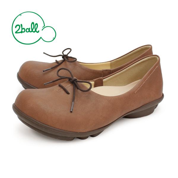 Re:getA（リゲッタ） ツヴォル-2ball- TB-105 リボンパンプス フラット