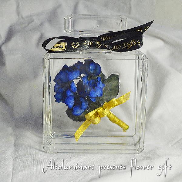 ドライフラワー 青いバラ ブルーローズ パフィーム : バラ プレゼント