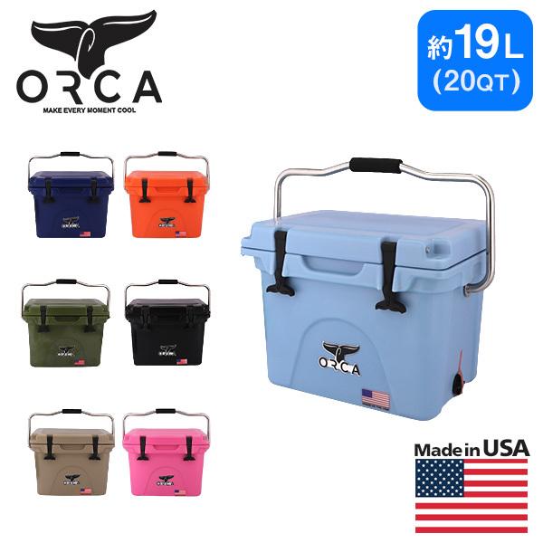 ORCA オルカ クーラーボックス クーラー 20QT 19L キャンプ BBQ 釣り