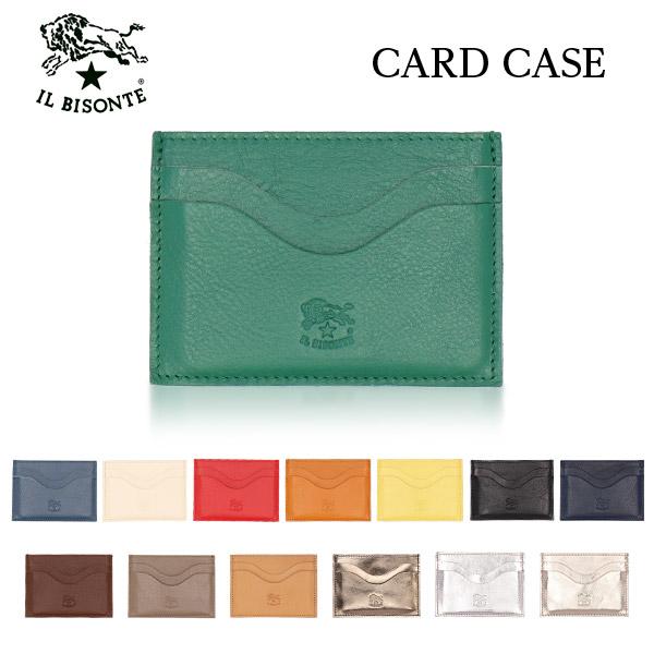 IL BISONTE イルビゾンテ CARD CASE カードケース SCC050 PV0001 定期