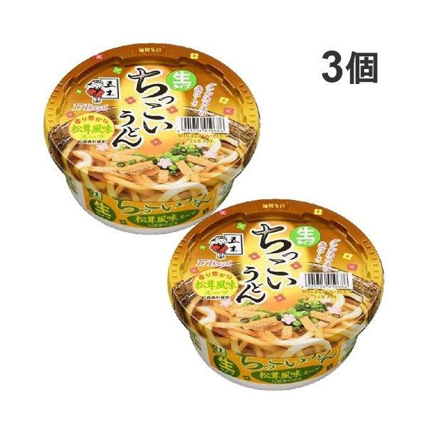 五木食品 ちっこいうどん 松茸風味 110g×3個 : ドラッグスーパー alude