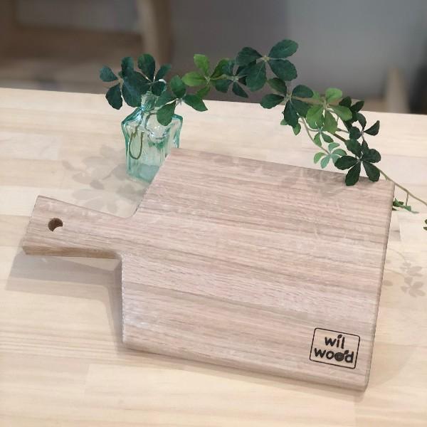 カッティングボード オリジナル焼印付 楢 オーク 木製 まな板 ナチュラル 28 5cm Atg Za079 ウィル ウッド 通販 Yahoo ショッピング