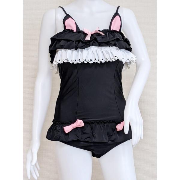 耳付き ワンピース 水着 フリル スカート リボン スクール水着 Buyee Buyee 日本の通販商品 オークションの代理入札 代理購入