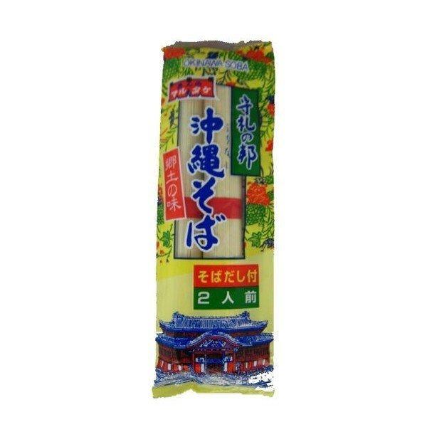 沖縄そばの乾麺です。便利な粉末スープ付です。ご一緒に、ラフテーやソーキのレトルトがお薦めです。