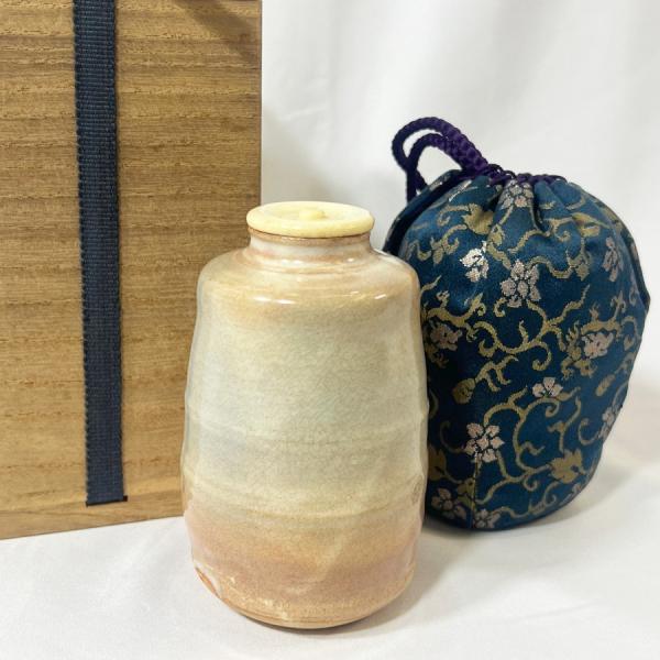 人間国宝 十代 三輪休雪（休和） 造 萩焼 煎茶器揃 宝瓶 茶器８点セット 人間国宝 十代 三輪休雪（休和） 造 萩焼 煎茶器揃 宝