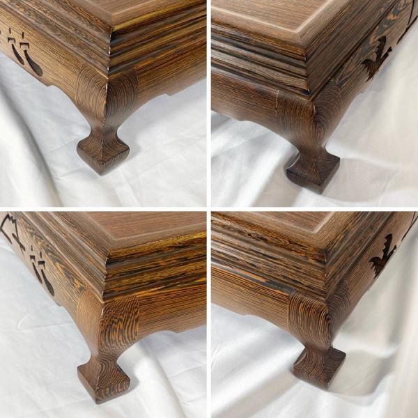 鉄刀木花台高級花台飾り台敷台木目インテリア天然木家具| JChere日本