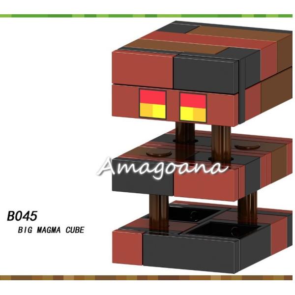 ビッグマグマキューブ マインクラフト レゴ互換 ブロック ミニフィグ Mf0005 輸入雑貨amagoana 通販 Yahoo ショッピング