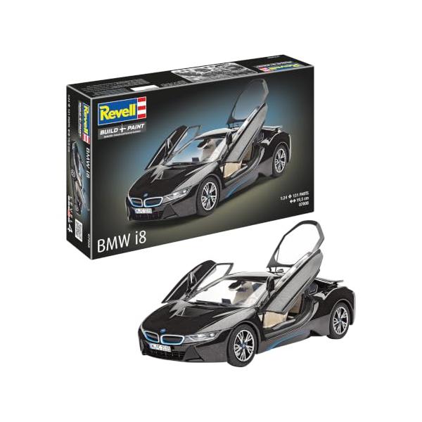 ドイツレベル 1/24  i8 完成品 ドイツレベル(Revell) 1/24 BMW i8 プラモデル : あまいろ堂 - 通販