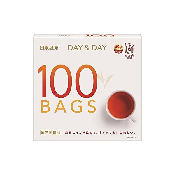 日東紅茶 DAY&DAY ティーバッグ 100袋入り