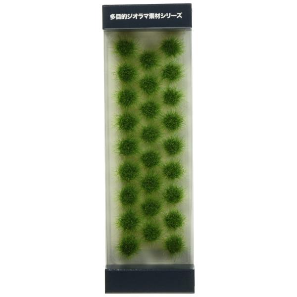プラッツ/ノッホ 多目的ジオラマ素材シリーズ 草むら・草丈6mm (緑・26株セット)