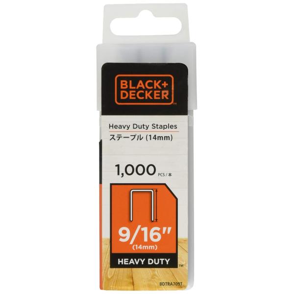ブラックアンドデッカー(BLACK+DECKER) GoPak タッカー・ネイラー用 DIY 電動工具 締付 固定工具 ステープル 14mm BDTR
