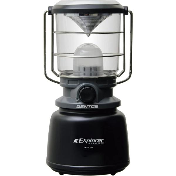他サイト： GENTOS(ジェントス) LED ランタン 単1電池式 1300ルーメン エクスプローラー EX-1300D キャンプ アウトドア ライト 照明 防の商品画像