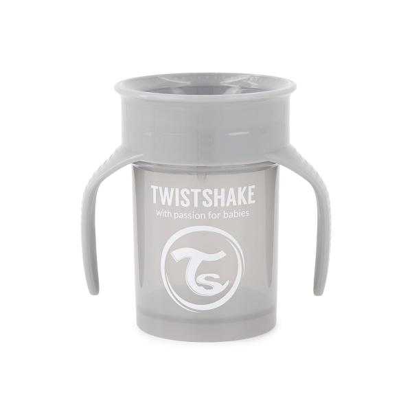 TWISTSHAKE ツイストシェイク 360カップ どこからでも飲める コップ飲み練習 ベビーマグ 230ml 6ヵ月~ 北欧デザイン Pastel