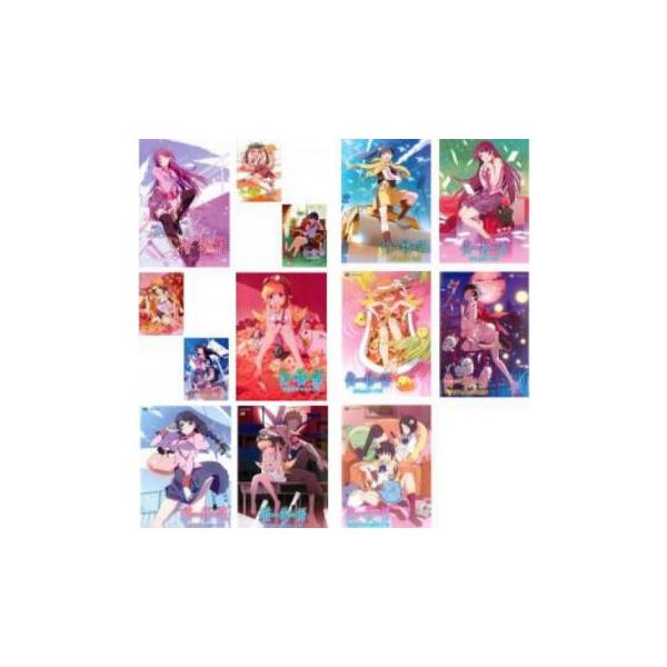 物語シリーズ 全13枚 化物語、偽物語、猫物語 黒 レンタル落ち セット 中古 DVD
