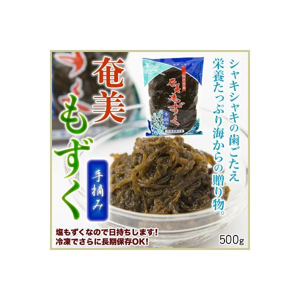 もずく 沖縄 奄美農水産 500g もずくスープ もずく酢 海藻 手摘み 塩漬け 海藻サラダ 奄美大島 Buyee Buyee 日本の通販 商品 オークションの代理入札 代理購入