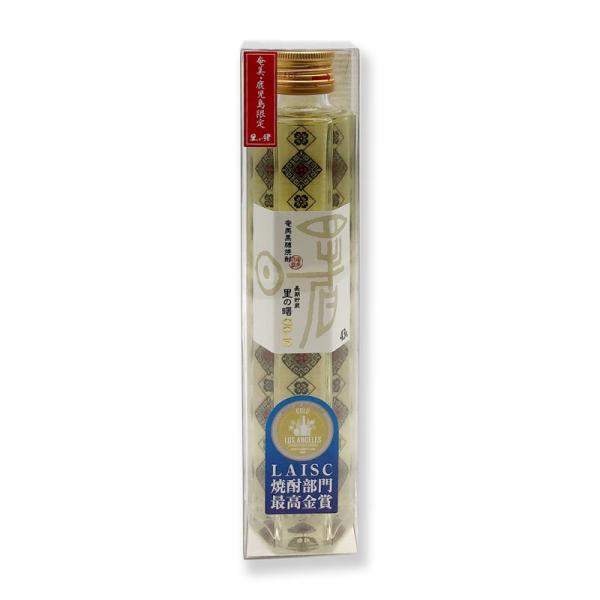 黒糖焼酎 長期貯蔵 里の曙 ゴールド 43度 200ml : 奄美のめぐみ黒糖