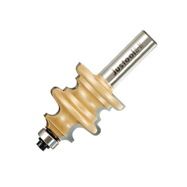 Justool スペシャルモールビット コロ付12.7×38.1ルーター用 JS-81-